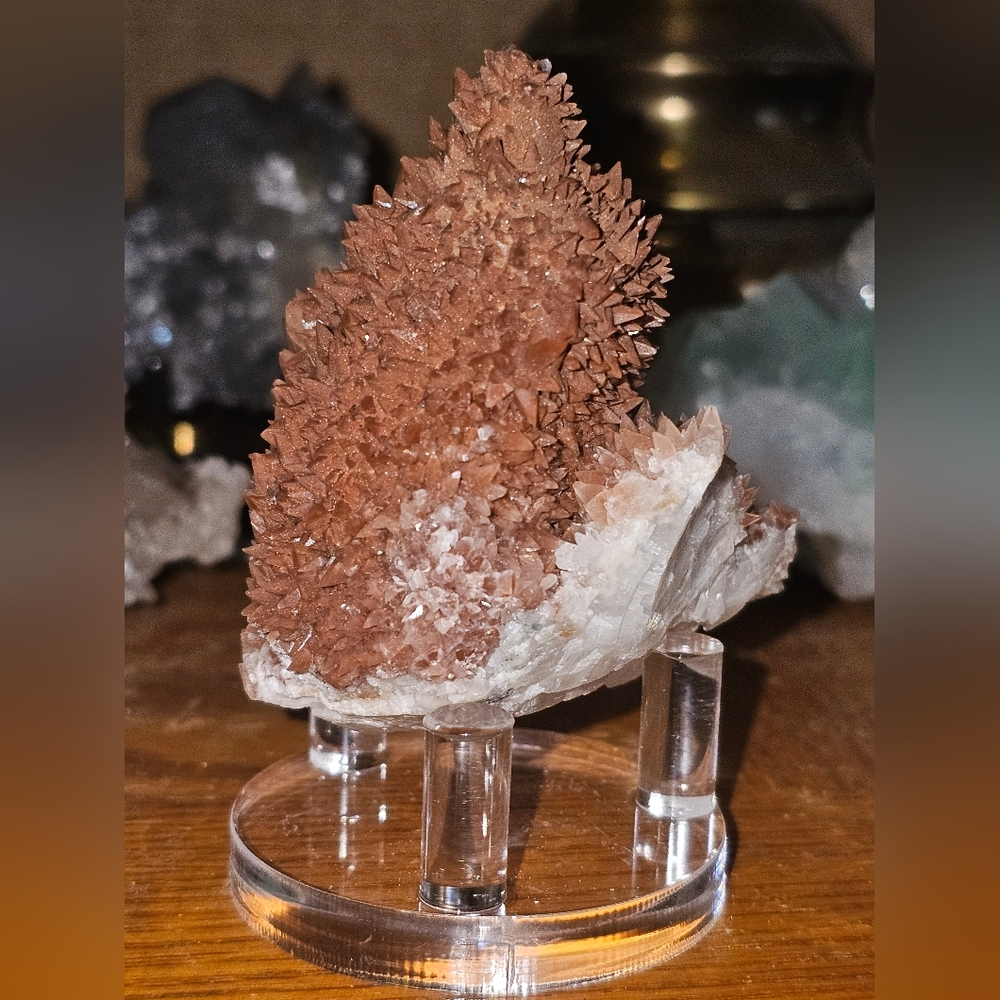 Hematite dogtooth calcite - Picture 4 of 7